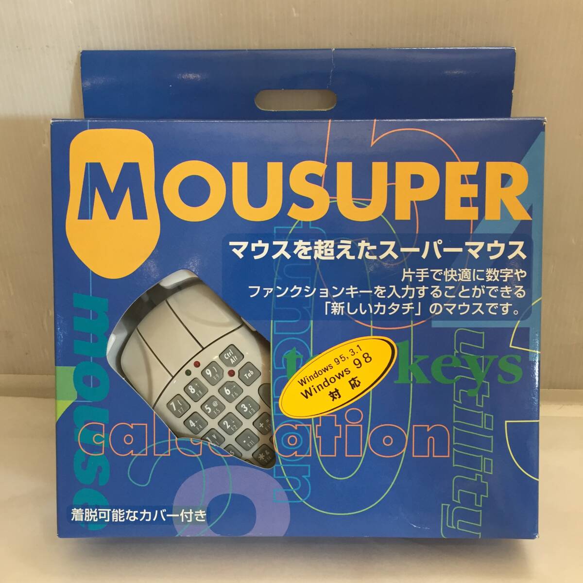 F020401◎動作未確認 ジャンク MOUSUPER マウスーパー LBS エルビーエス Windows 95、98 テンキー一体型 レトロ スーパーマウス◎
