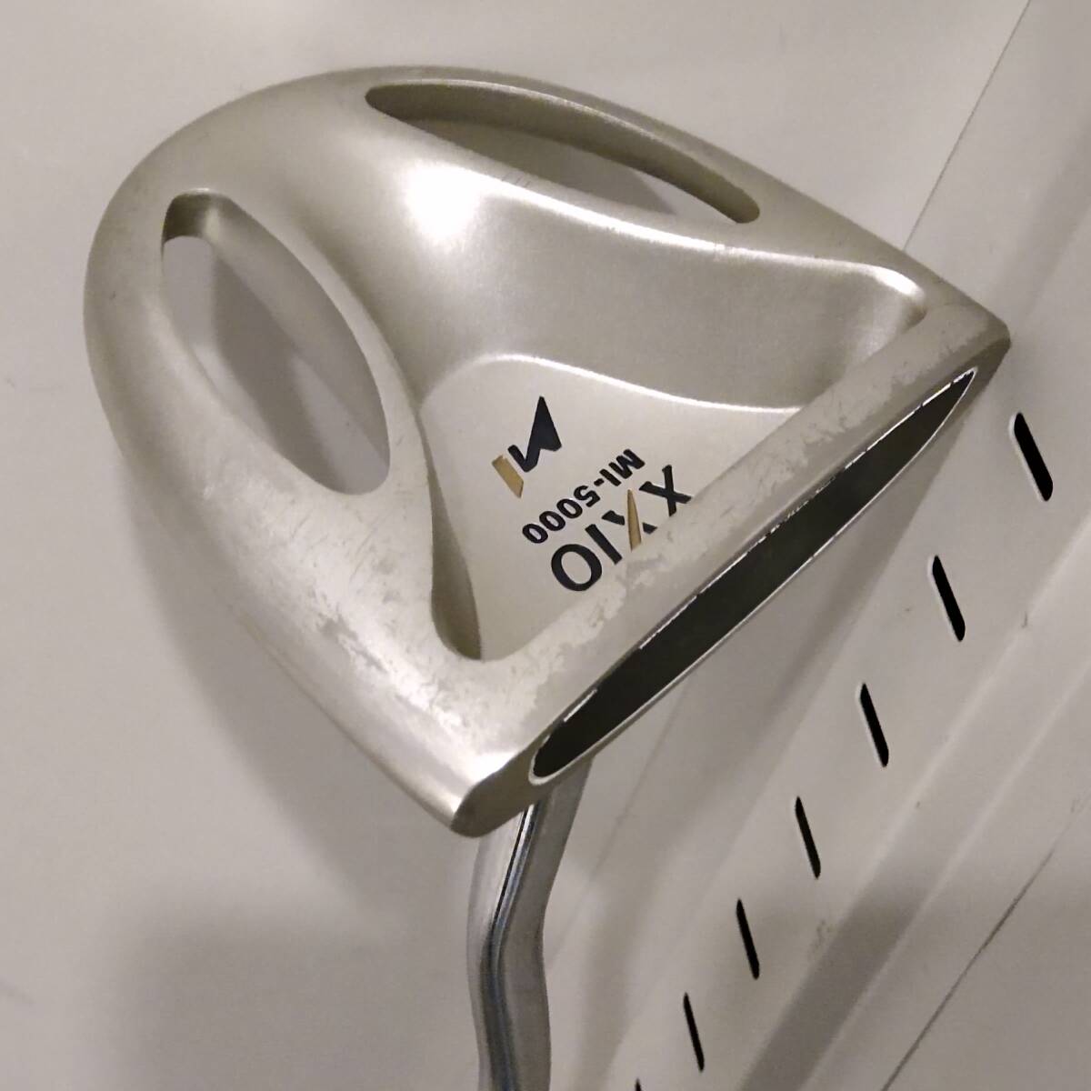 Y021701■(14)DUNLOP ダンロップ XXIO ゼクシオ MI-5000 パター グリップからヘッドの付け根まで約83cm ゴルフプライド ニューディケイド■