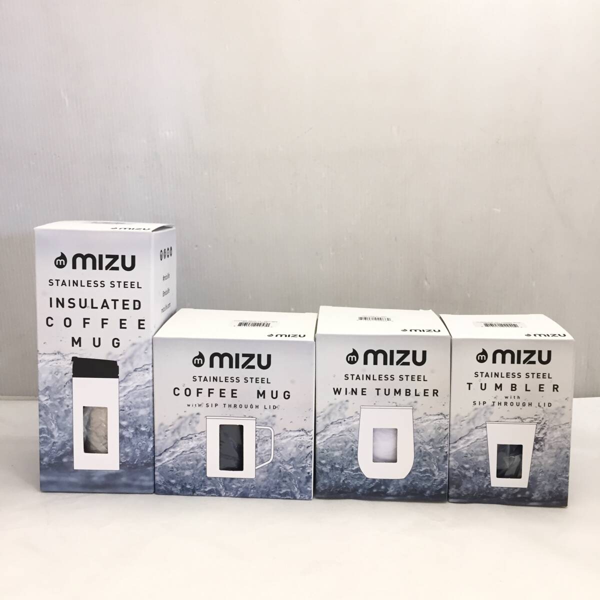 Ｆ022003◎未使用 MIZU ミズ タンブラー マグ 4点セット ◎
