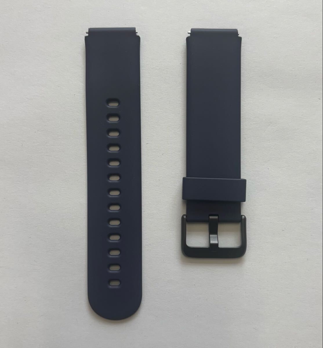 スマートウォッチ 腕時計 用交換 ベルト バンド シリコン 幅20mm 青