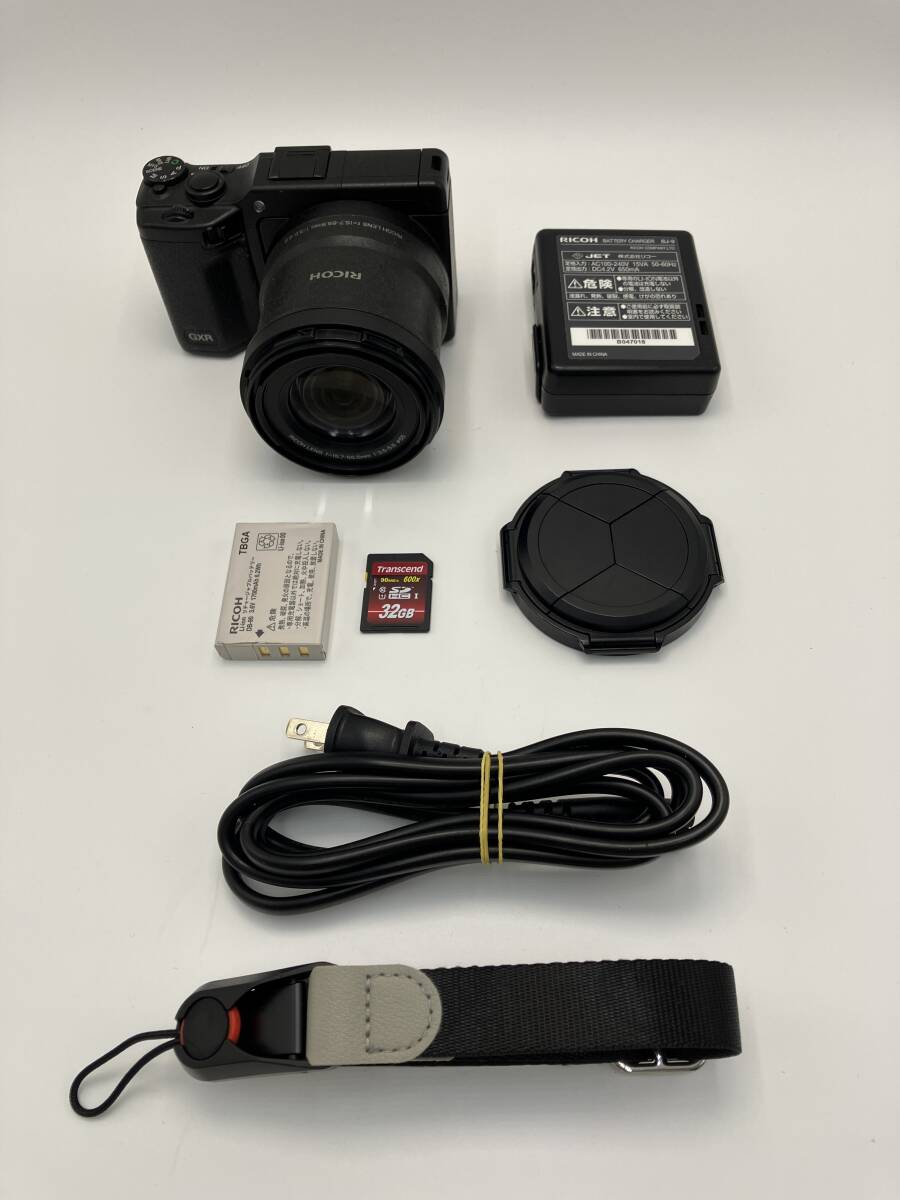 【返品保証・動作確認済】RICOH GXR 標準ズームレンズセット 良品
