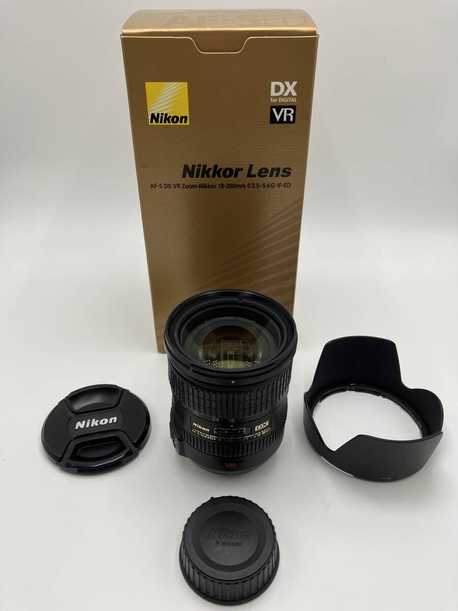 【返品保証・動作確認済】Nikon AF-S DX 18-200mm f3.5-5.6G ED VR ズームレンズ