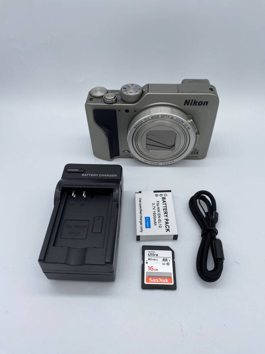 【返品保証・動作確認済】Nikon COOLPIX A1000 コンパクトデジタルカメラ 良品
