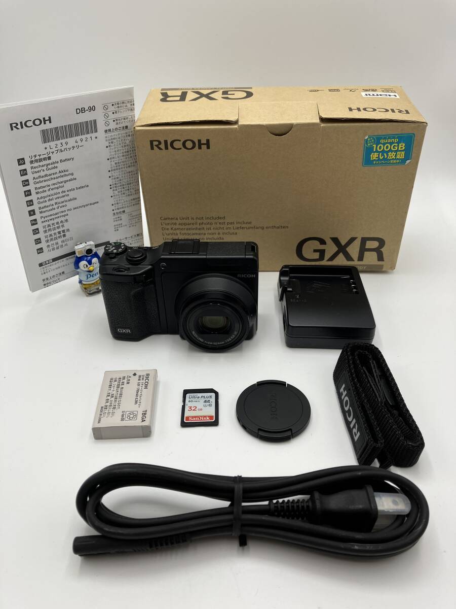 【返品保証・動作確認済】RICOH GXR + 4.9-52.5mm レンズユニット 良品