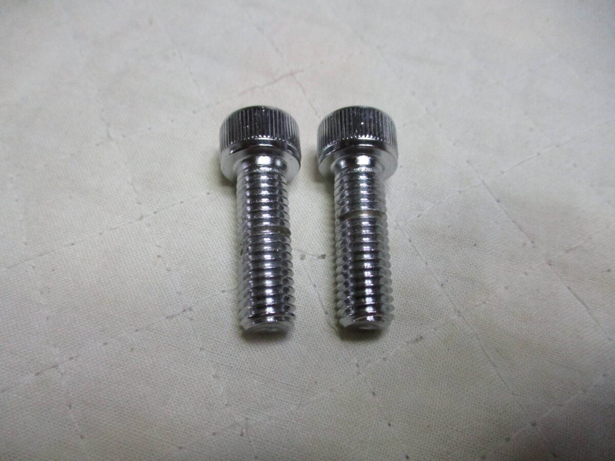 M8 六角穴付ボルト 首下約25mm 2本（検 ビクセン タカハシ