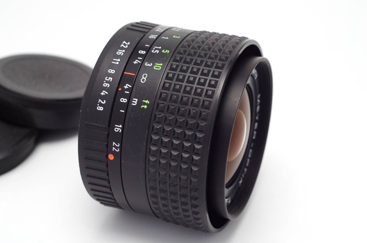 39【美品 超希少】M42 Meyer-Optik 1:2.8 f=28mm Made in Germany 統一ドイツのマイヤー プロトタイプ f2,8