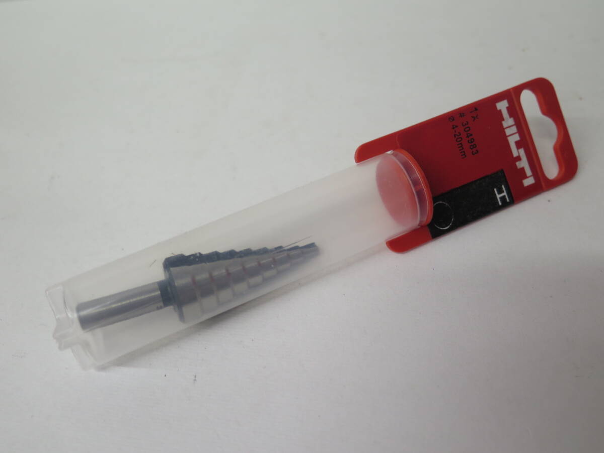 No.50　未開封新品　HILTI　ヒルティ #304983　ステップドリルピン　4-20mm　廃盤品