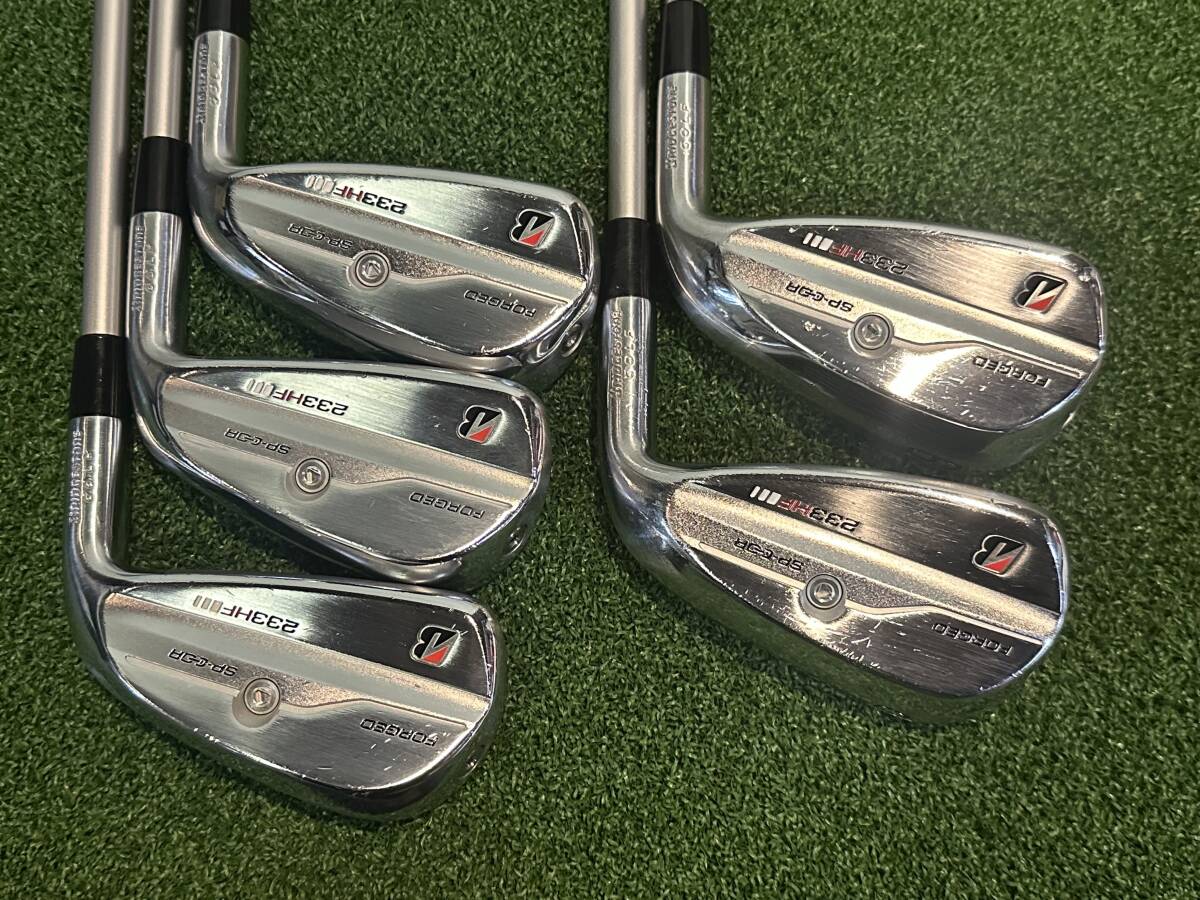 62S4220 BRIDGESTONE ブリヂストン 233HF 6,7,8,9,P アイアン 5本 SPEEDER NX BS40i シャフト
