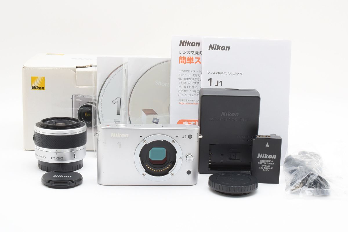 【箱付き】 Nikon ニコン 1 J1 レンズキット ミラーレス一眼カメラ #3965