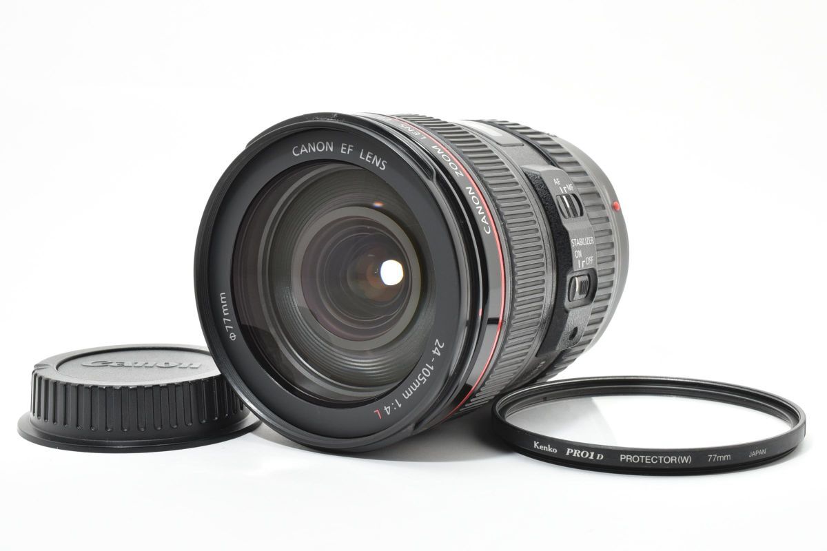 【大人気】 Canon キャノン EF 24-105mm F4 L IS USM レンズ デジタル一眼カメラ #4063