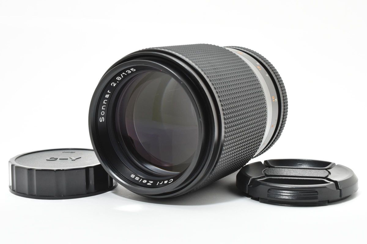 【動作好調】 CONTAX コンタックス Sonnar 135mm F2.8 MMJ レンズ フィルムカメラ #117-4
