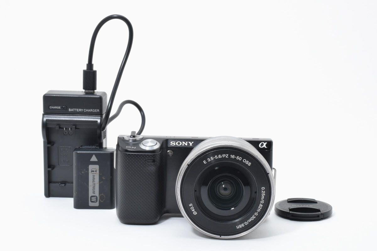 【大人気】 SONY ソニー α NEX 5N レンズキット ミラーレス一眼カメラ #B38