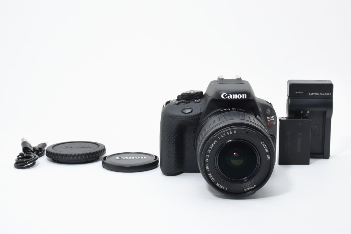 【大人気】 Canon キャノン EOS Kiss X7 レンズセット デジタル一眼カメラ #4082