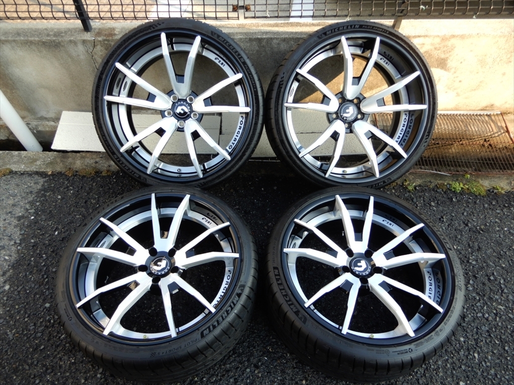 即決！希少 FORGIATO フォージアート F2.01 20インチ/21インチ ホイール/タイヤセット CLK63 AMG BLACK SERIES 手渡し可！