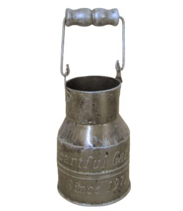 ブリキプランター【ミルク缶・小】