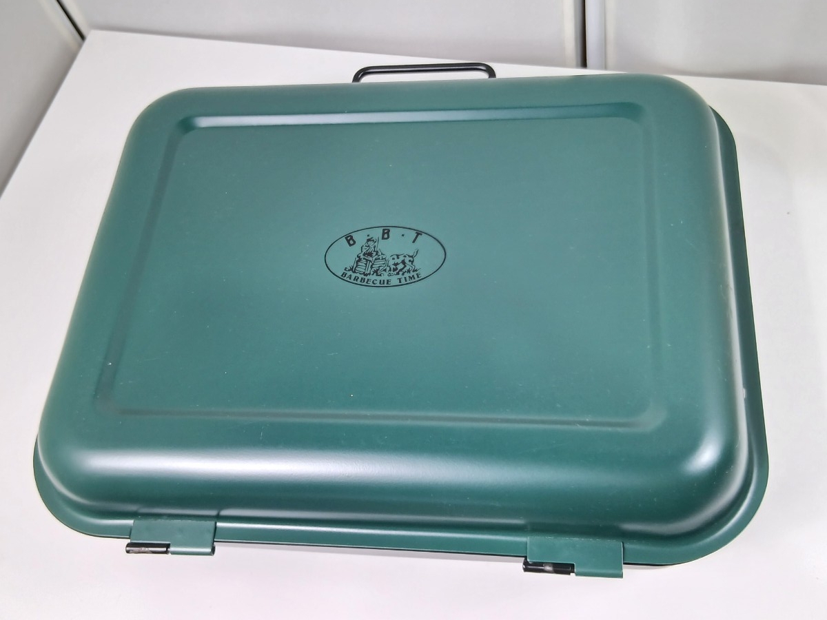 #1703 BARBEQUE TIME BBQ ケース付き アウトドアグリル コンロ キャンプ/和歌山県にて引き取り大歓迎