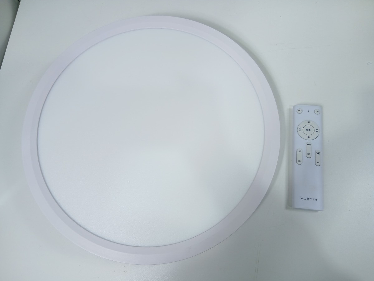 #1763 ALETTA LEDシーリングライト LEDCL-DP02 天井照明 シーリングライト LED照明器具/和歌山県にて引き取り大歓迎