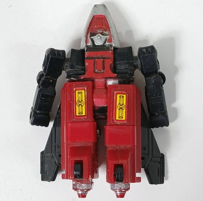#1847 マシンロボ MR-03 ジェットロボ ジャンク 玩具 当時物 フィギュア/和歌山県にて引き取り大歓迎
