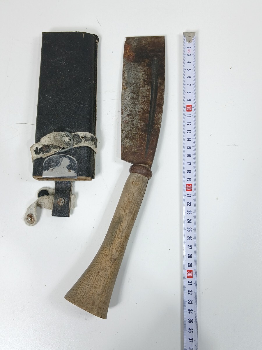 #1713 鉈 なた 越前正景 特製 ナタ 刃物 手斧 大工道具 古道具/和歌山県にて引き取り大歓迎