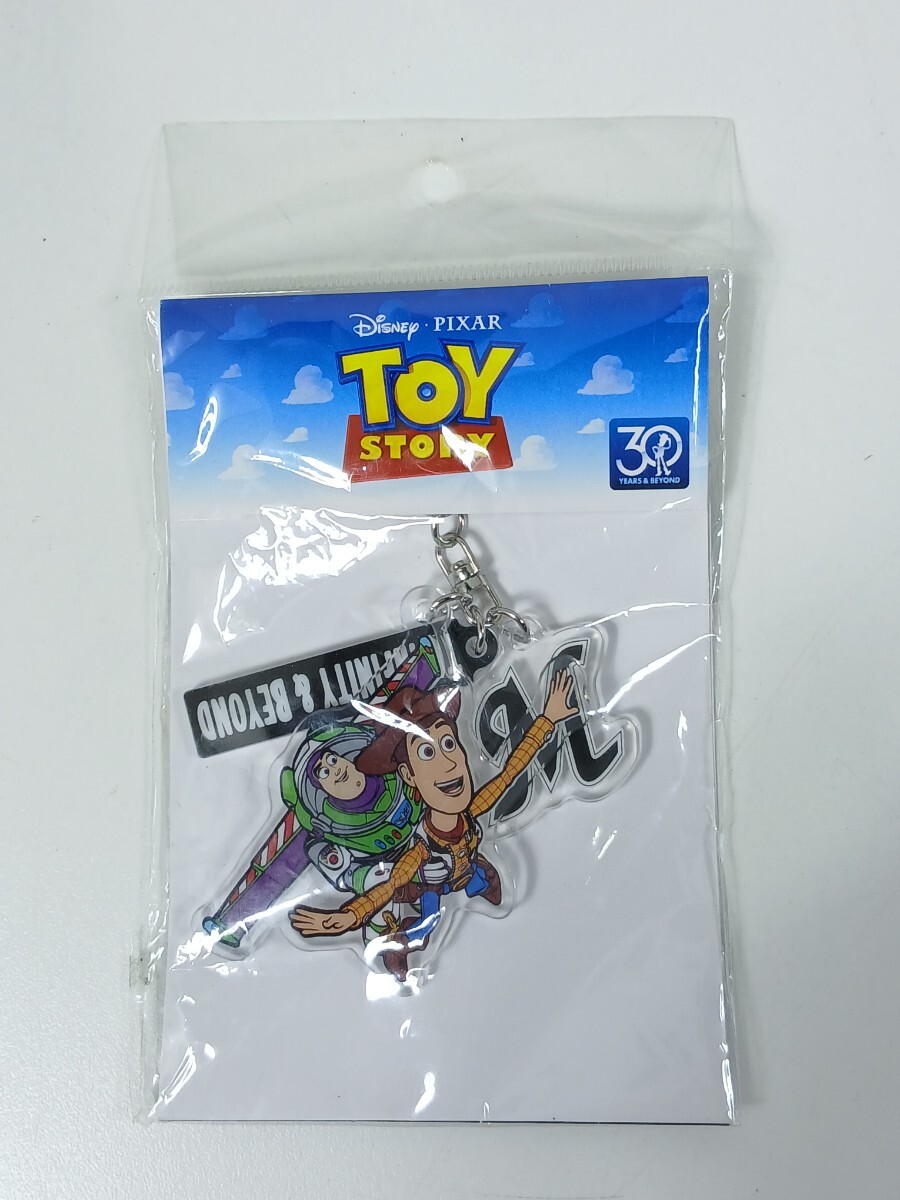 #1754 Toy Story トイストーリー 千葉ロッテマリーンズ ウッディ バズ アクリルキーホルダー 30周年/和歌山県にて引き取り大歓迎