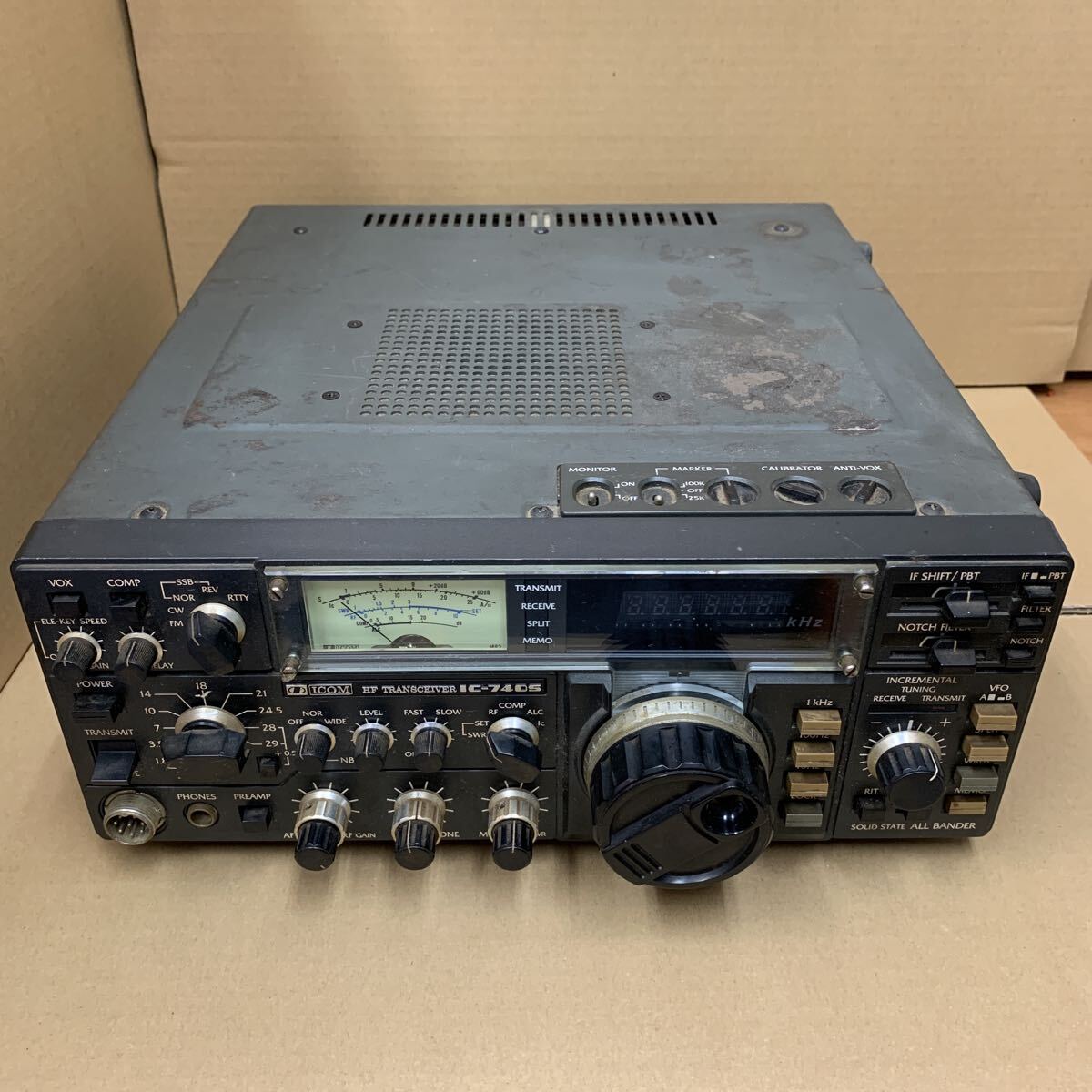 ICOM IC-740S アイコム HF TRANSCEIVER トランシーバー 動作未確認