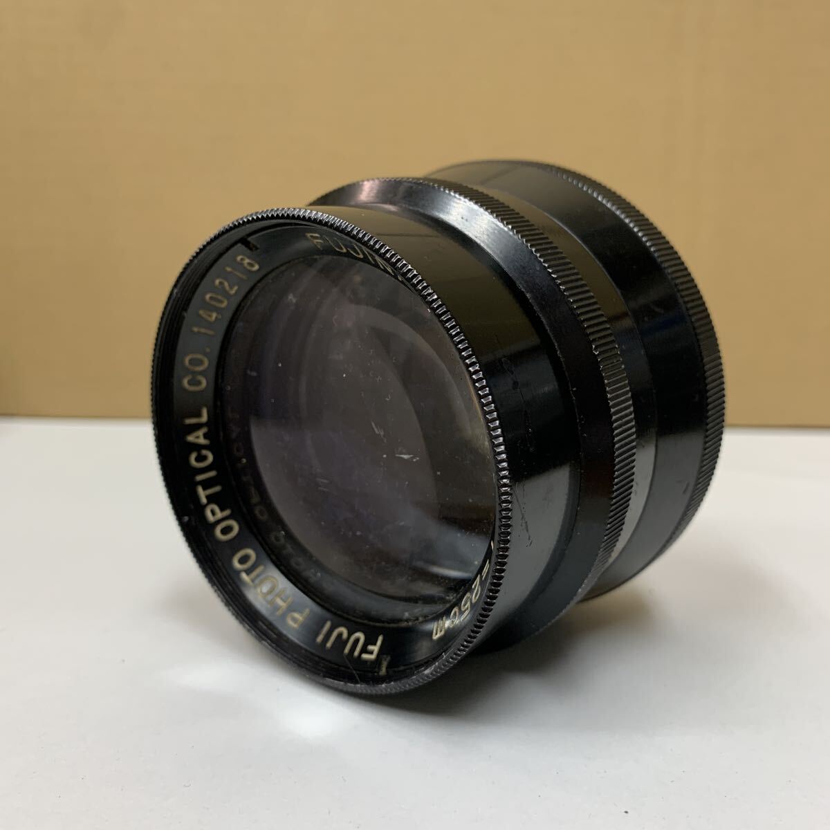 FUJI FUJINAR 1:4.5 f=25cm フジ カメラレンズ 未確認 LENS 117