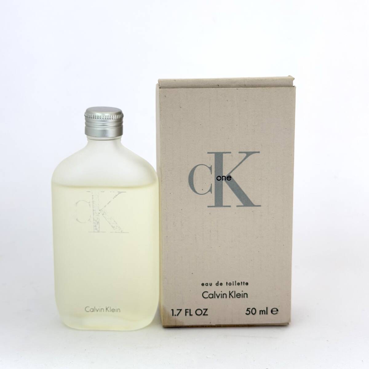 2-155 Calvin Klein カルバンクライン CK ONE シーケー ワン EDT 50ml 残量多め 香水 フレグランス