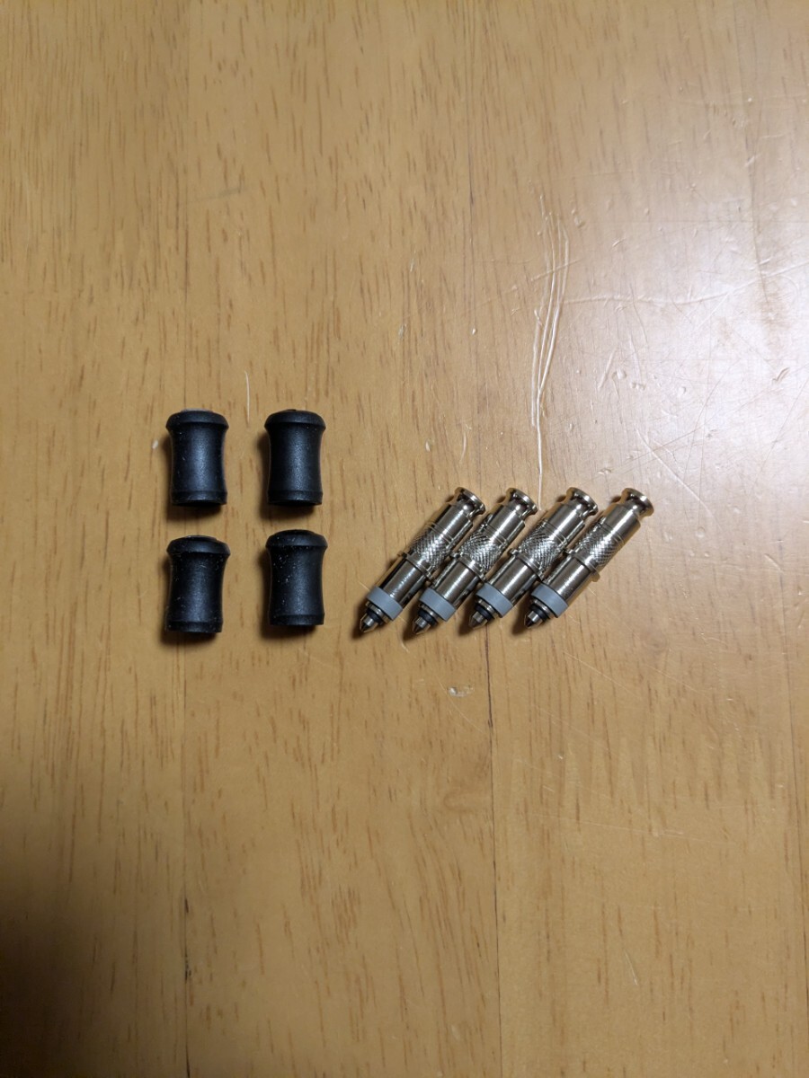 4個セット　Schwalbe Clik シュワルベ　クリックバルブ　DVバルブ 英式用