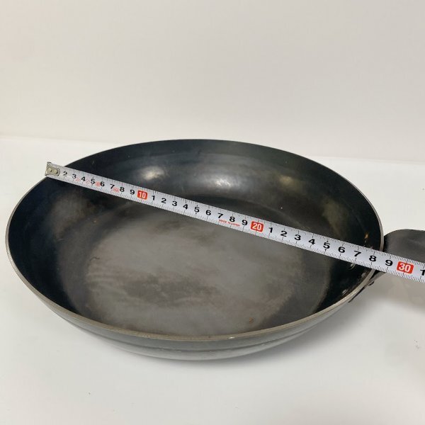 山田工業所 *鉄打出【フライパン】28cm / 鉄製フライパン ガス用◎IH不可◎日本製