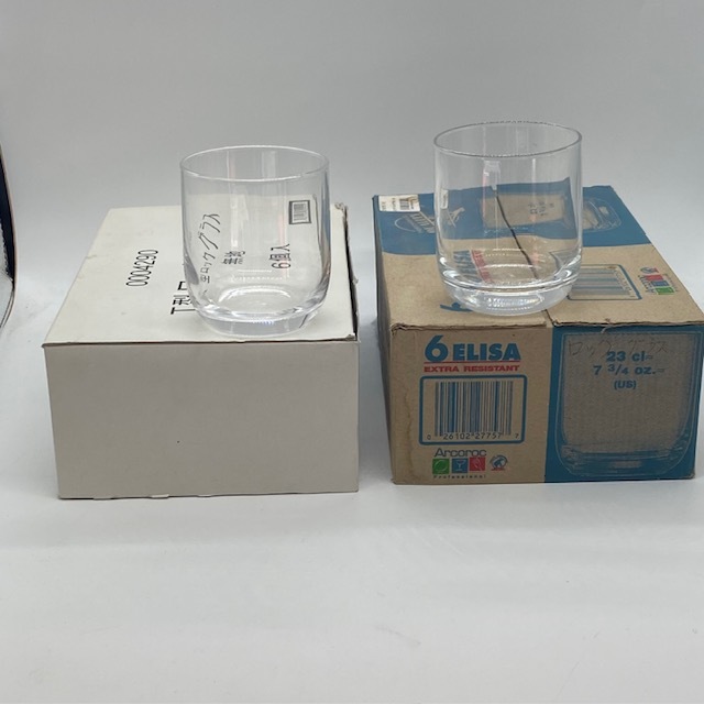Arcoroc france ELISA アルク アルコロック エリザ ほか 230ml ロックグラス 12個セット 居酒屋 スナック ガールズバー カフェ レストラン