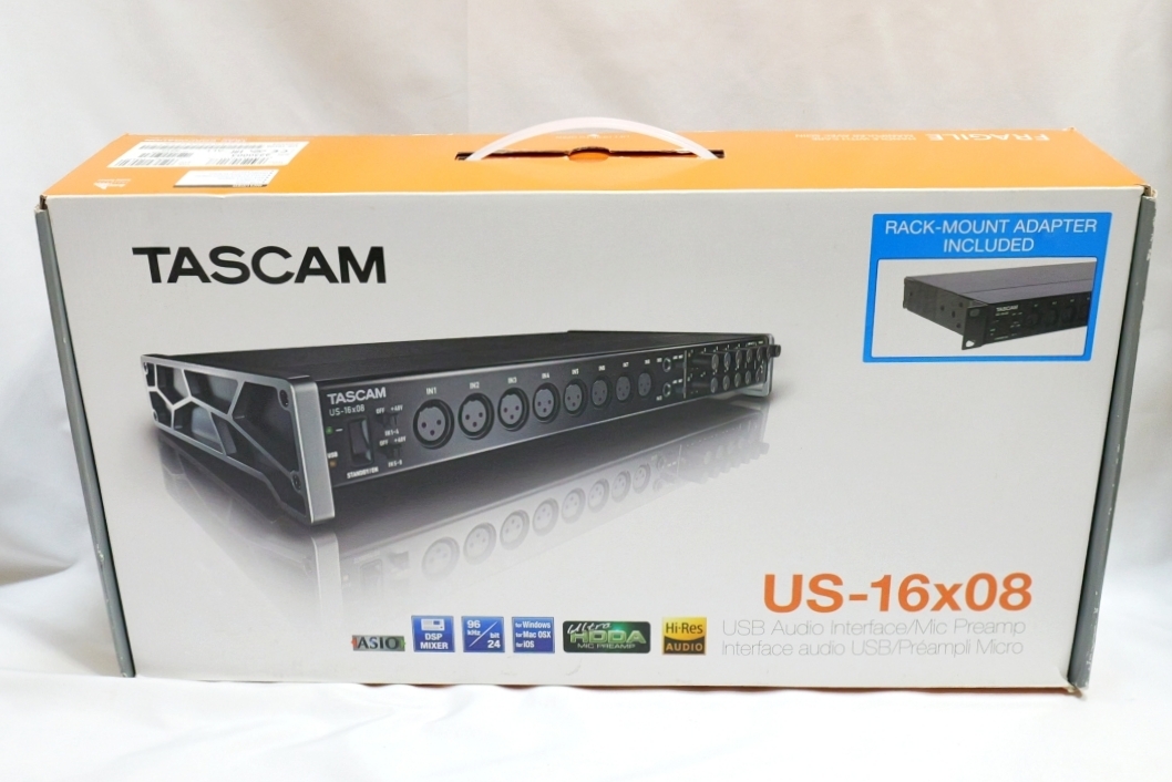 ■ジャンク即決！TASCAM US-16x08 タスカム USB オーディオインターフェース