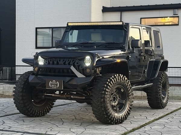 ラングラー アンリミテッド スポーツ 4WD 55000KMカーナビバックカメラーBLUETOOTHオ