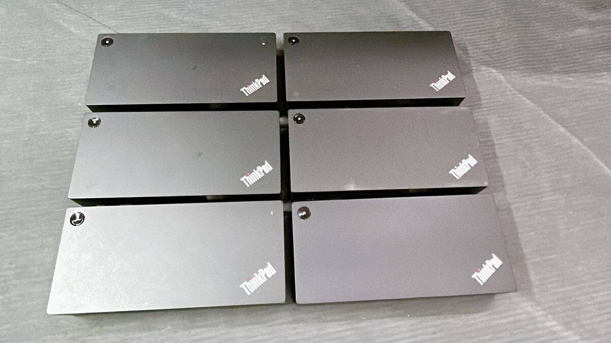 【6個セット/動作品♪】Lenovo レノボ ThinkPad USB-C Dock DK1633 ドック