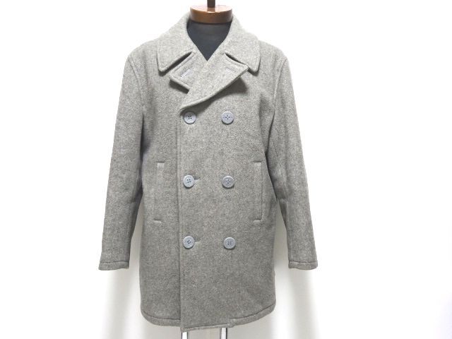 VAN JACKET 90s vintage original PEA COAT L size / ヴァンヂャケット メルトンウール Pコート IVY TRAD 日本製 メンズ 当時物