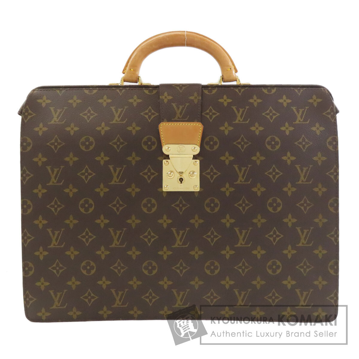 LOUIS VUITTON ルイヴィトン M53305 セルヴィエット フェルモワール ビジネスバッグ モノグラムキャンバス メンズ 中古