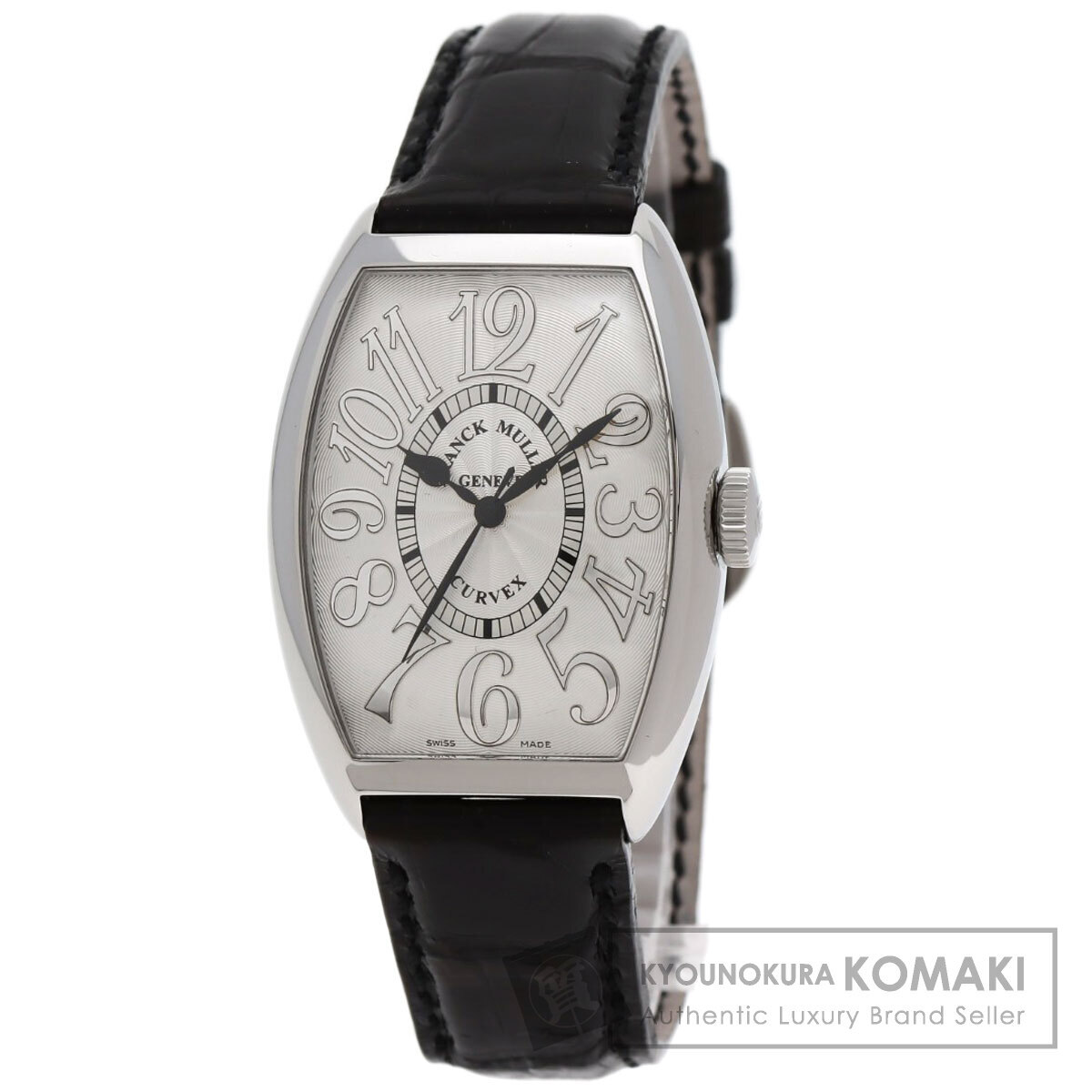 FRANCK MULLER フランクミュラー 5850SC トノウカーベックス 腕時計 ステンレススチール 革 メンズ 中古
