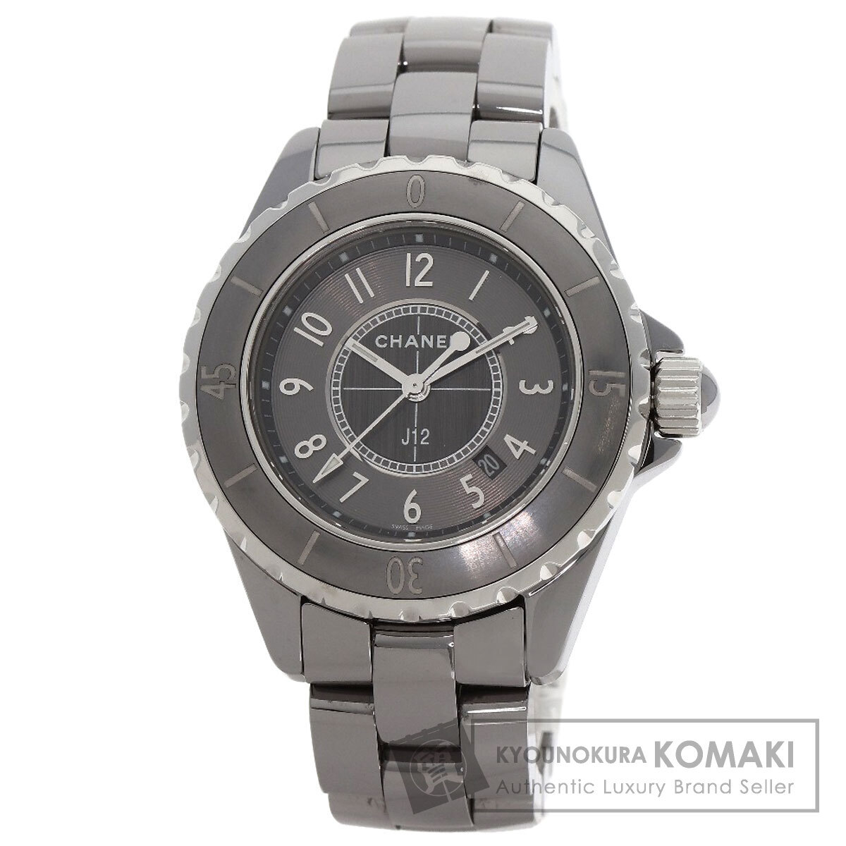 CHANEL シャネル H2978 J12 33mm クロマティック 腕時計 チタン/セラミック チタン/セラミック レディース 中古
