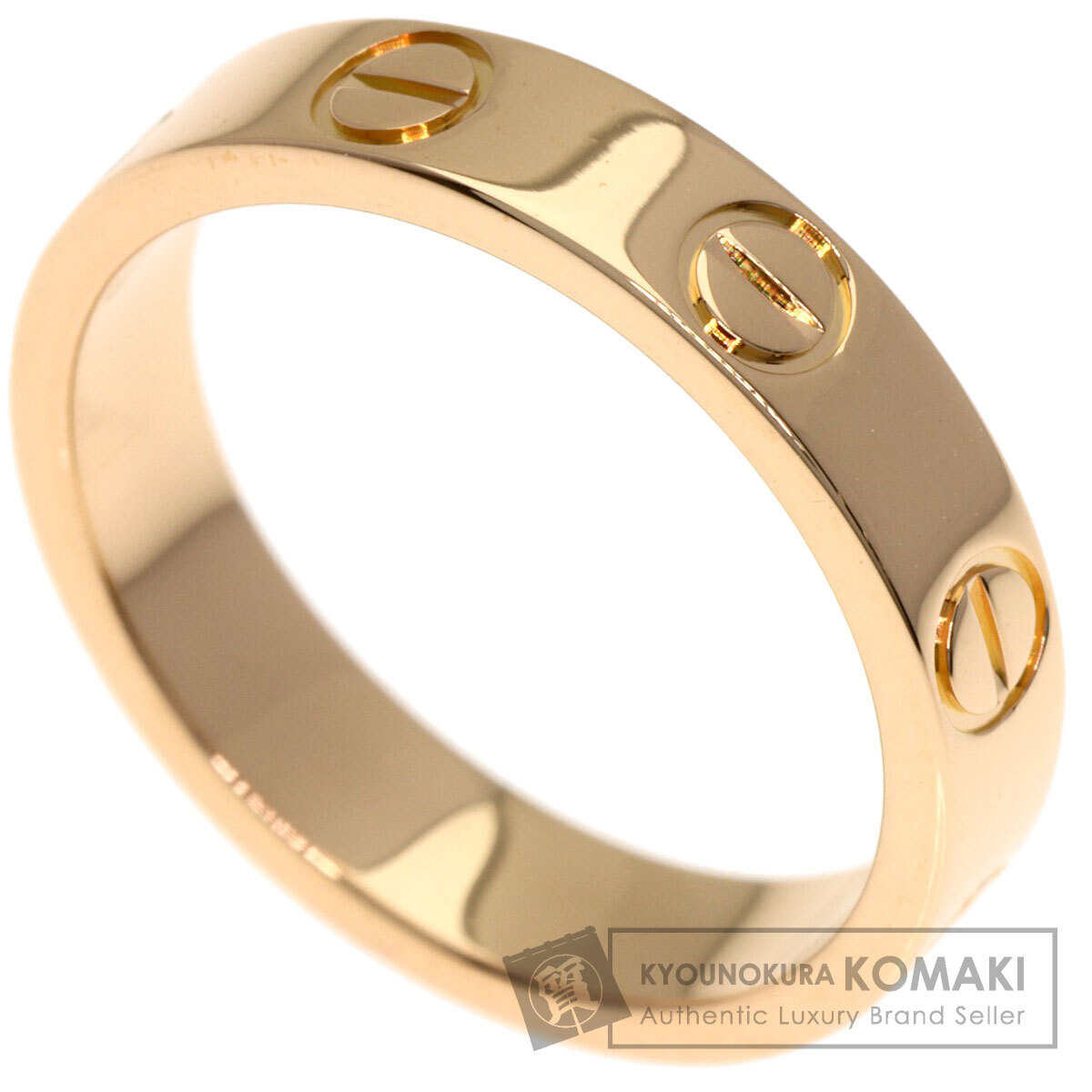 CARTIER カルティエ ミニラブリング #47 リング・指輪 K18ピンクゴールド レディース 中古