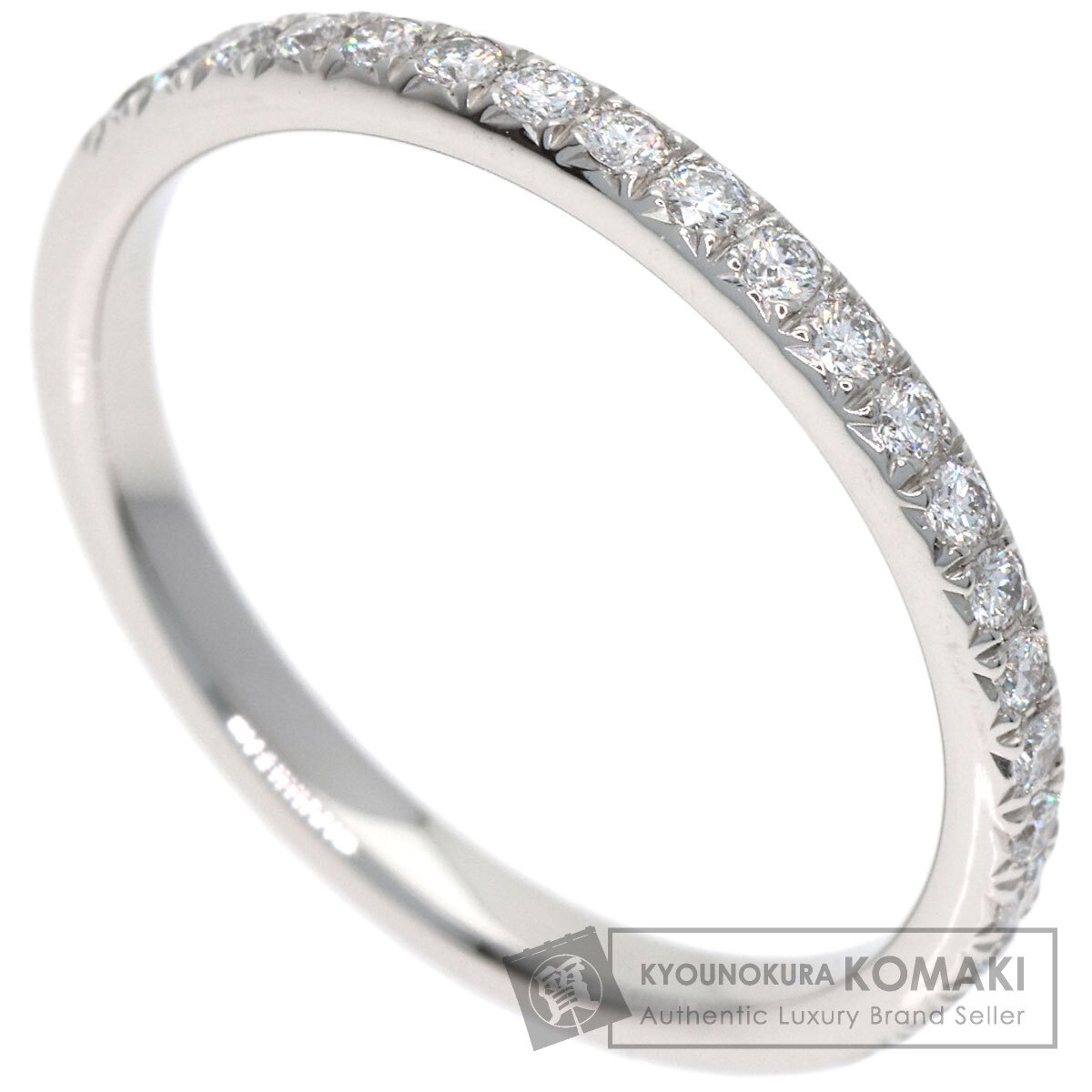 PIAGET ピアジェ ハーフ エタニティ ダイヤモンド #47 リング・指輪 プラチナPT950 レディース 中古