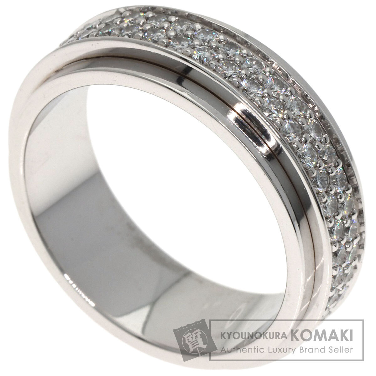 PIAGET ピアジェ ポセション フルエタニティ ダイヤモンド #58 リング・指輪 K18ホワイトゴールド レディース 中古