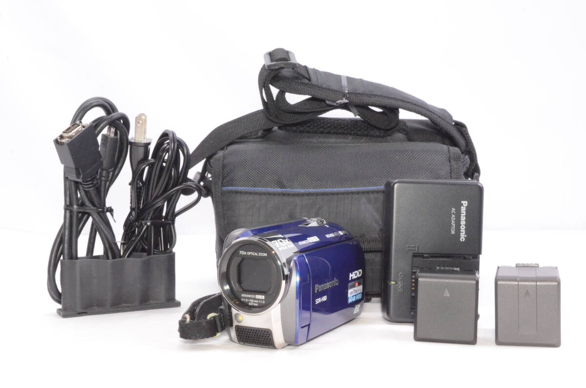 ★通電・動作確認済★ panasonic パナソニック SDR-H80 ビデオカメラ　　　2602001Y/M