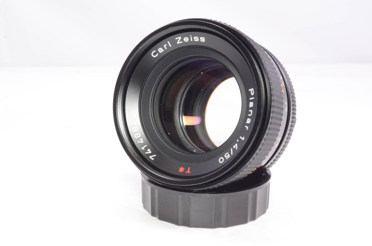 ★動作確認済★ CONTAX コンタックス 50mm F1.4 PlanarT* MM（J）単焦点 フィルム 一眼レフ カメラ レンズ　　　2602002Y/M