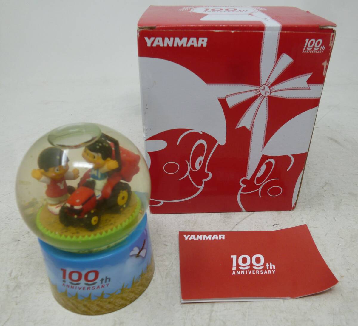非売品 ヤン坊マー坊 100周年記念 スノードーム [Y-298] 送料無料(北海道・沖縄・離島・佐川急便中継料金がかかる地域は除く)