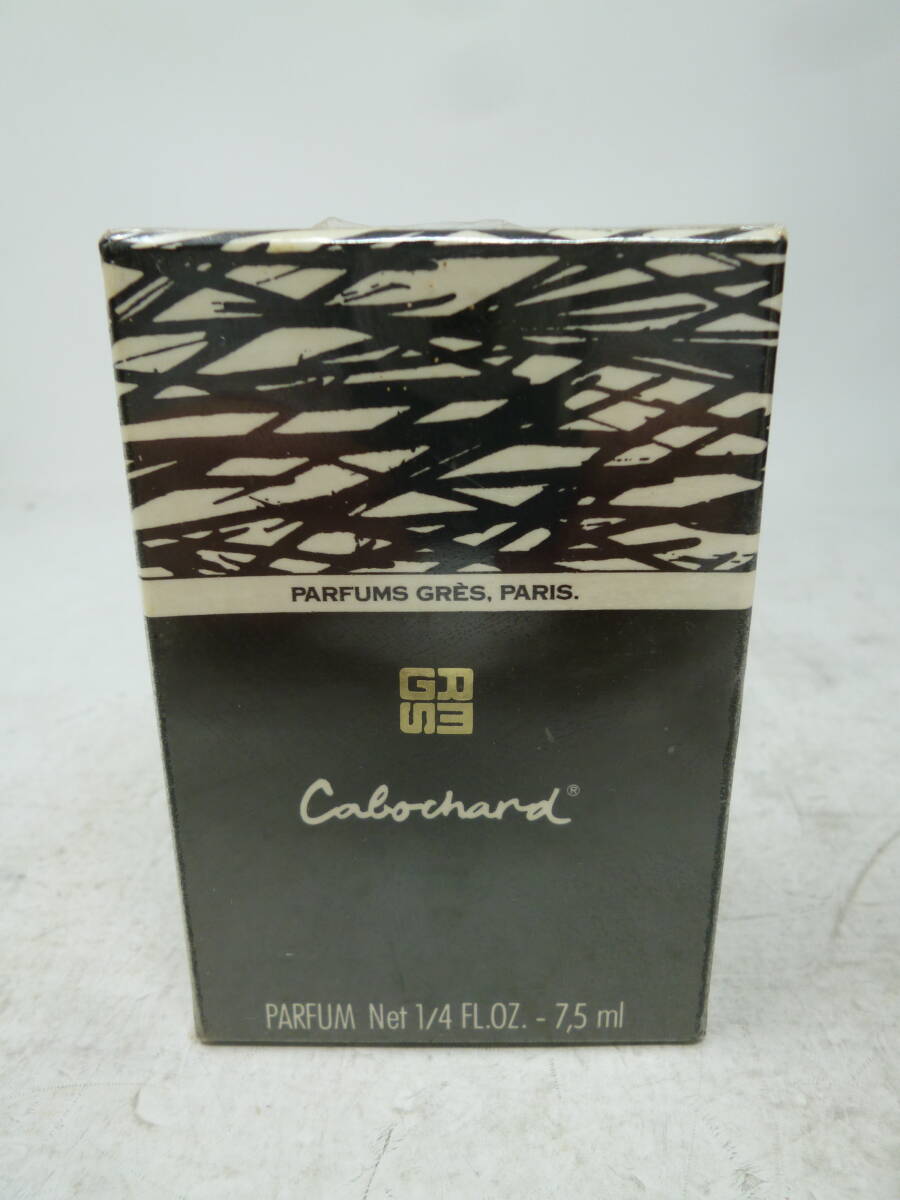 未開封 GRES グレ CABOCHARD カボシャール 7.5ml パルファム [Y-229] 送料無料(北海道・沖縄・離島・佐川急便中継料金がかかる地域は除く)