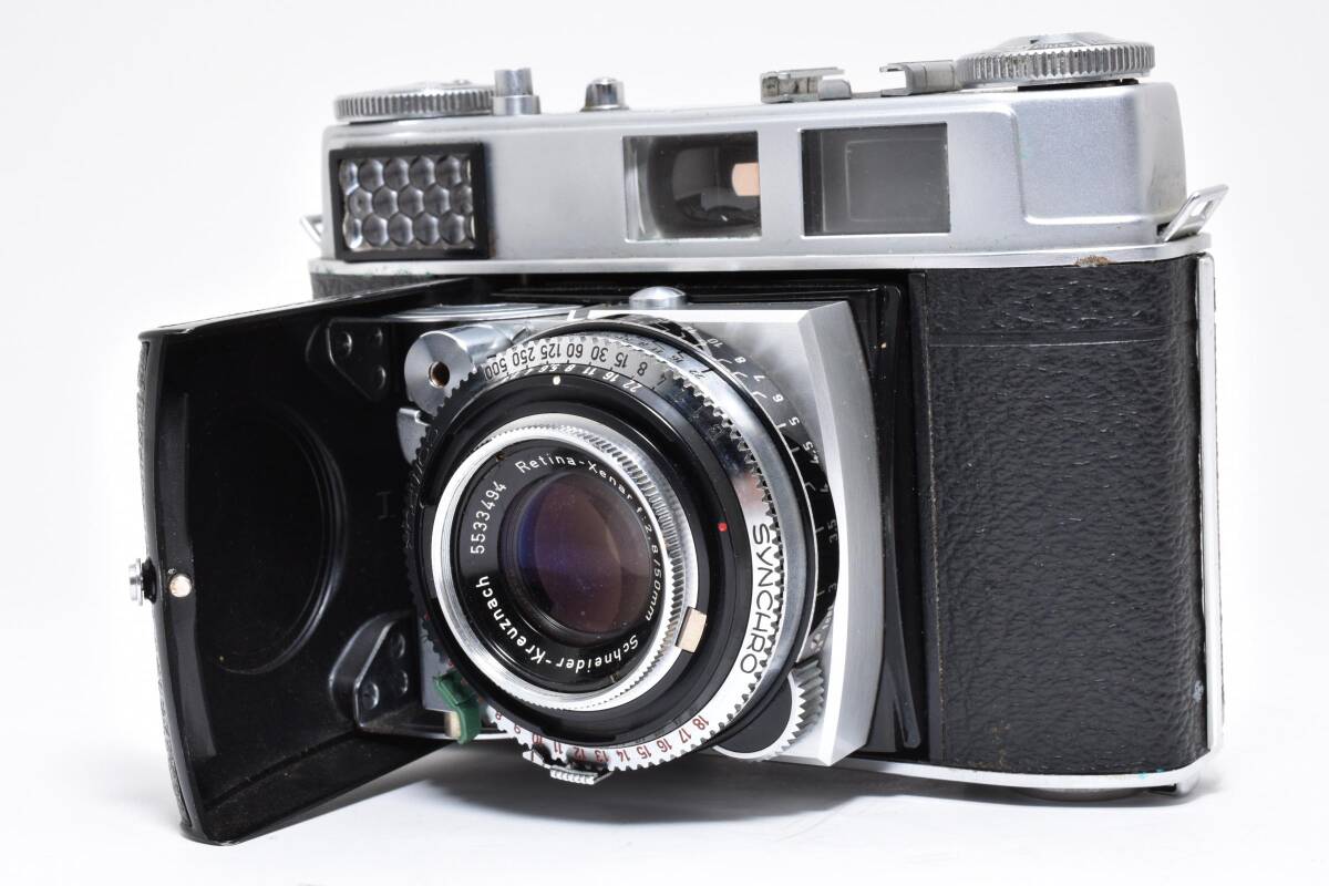 コダック Kodak レチナ Retina IB Xenar 50mm F2.8 大窓ファインダー フィルムカメラ 