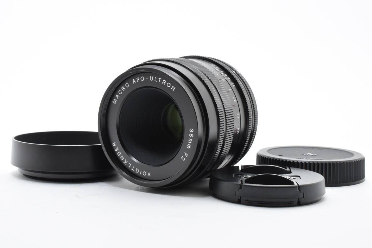 美品＊Voigtlander MACRO APO-ULTRON 35mm F2 Xマウント コシナ フォクトレンダー