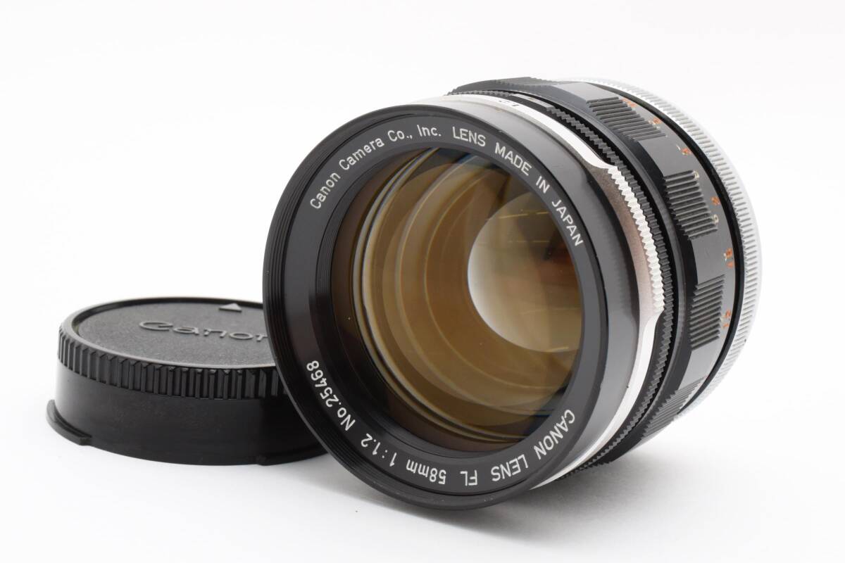 Canon CANON FL 58mm F1.2 MF キャノン キヤノンレンズ 