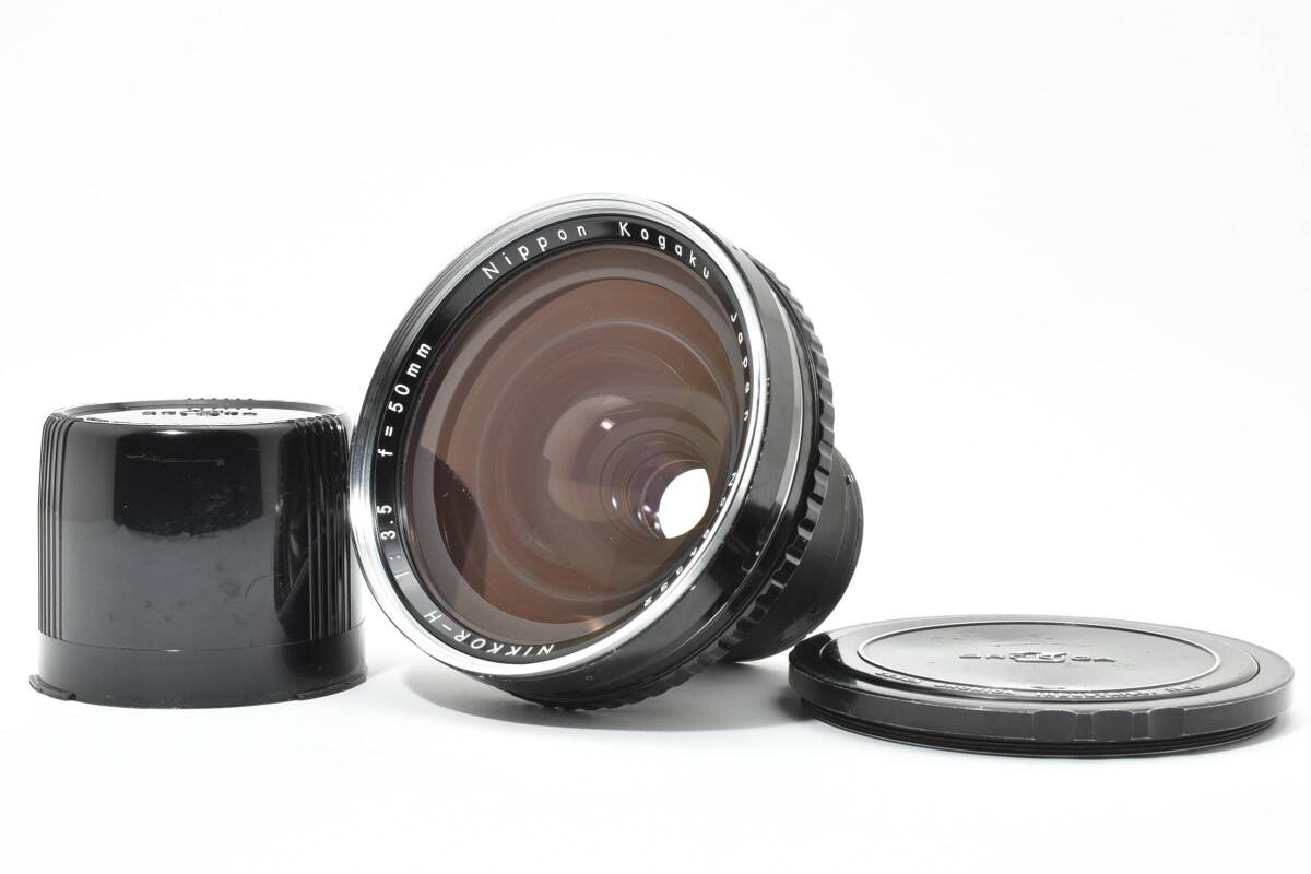 美品＊ニコン NIKON NIKKOR-H 5cm F3.5 50mm ゼンザブロニカ ZENZA BRONICA S2 EC
