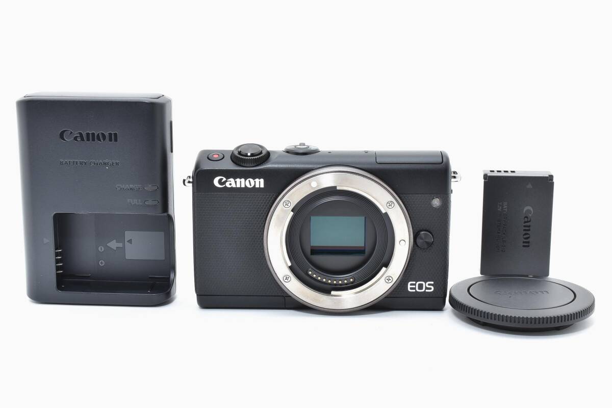 美品＊Canon EOS M100 ミラーレス キャノン 一眼レフカメラ デジタルカメラ ボディ