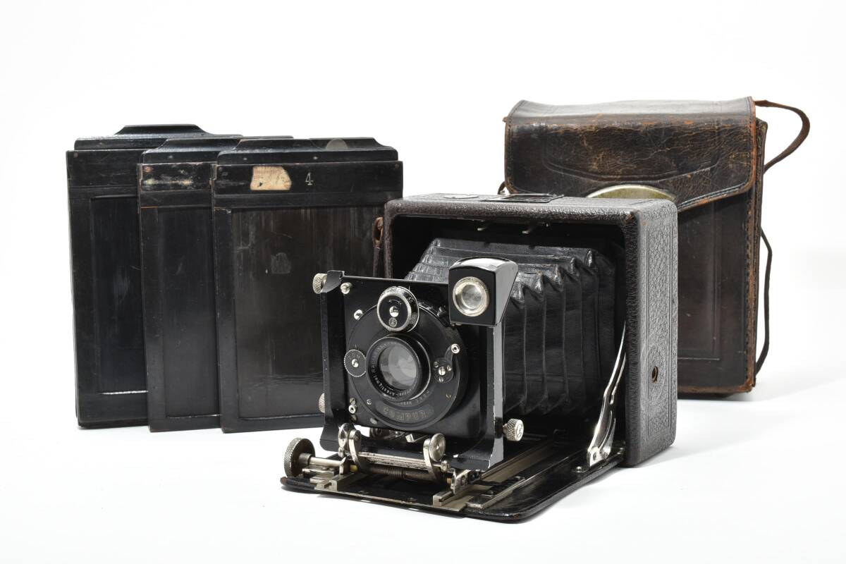 希少＊The Lily Voigtlander Doppel-Anastigmat RADIAR 13.5cm 1:6.8 六桜社 蛇腹カメラ